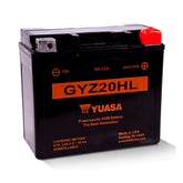 Yuasa, GYZ series AGM battery GYZ20HL BATTERIES Yuasa