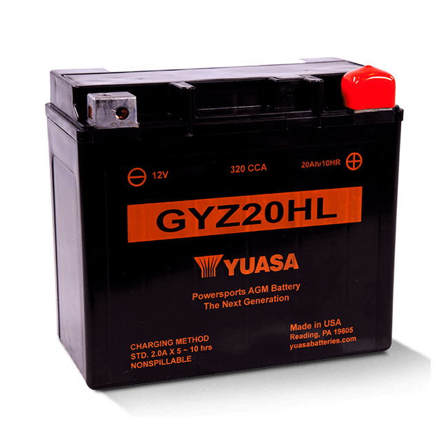 Yuasa, GYZ series AGM battery GYZ20HL BATTERIES Yuasa