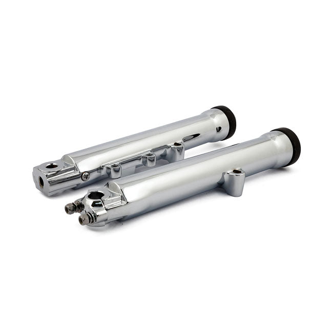 Lower Fork Leg Set. Chrome Fork Lower Legs Mcs