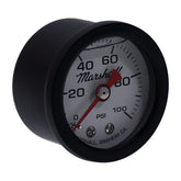 Marshall Oil Pressure Gauge, 0 100 Psi. Black Housing Oil Pressure Gauges Marshall