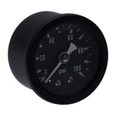 Marshall Oil Pressure Gauge, 0 100 Psi. Black Housing Oil Pressure Gauges Marshall