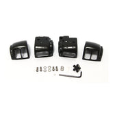 Switch Housing Set, Black Switch Housings Mcs