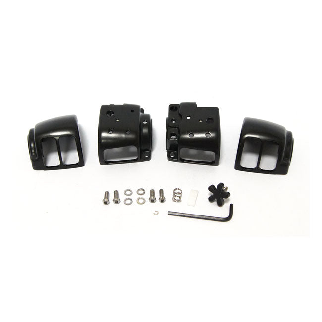 Switch Housing Set, Black Switch Housings Mcs