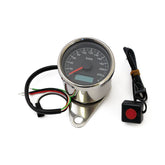 Stoker, Electronic Speedometer. 60mm. Black Face Speedometers Mcs