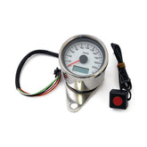 Stoker, Electronic Speedometer. 60mm. White Face Speedometers Mcs