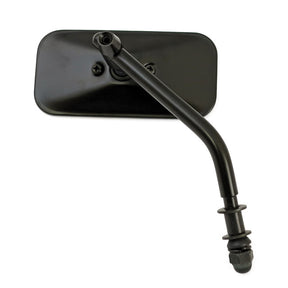Small Rectangular Mirror. Short Stem, Black Mirrors Mcs