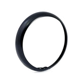Outer Trim Ring, 7" Hydra Headlamp. Satin Black Headlamp Trim Rings Mcs