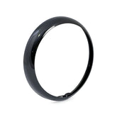 Outer Trim Ring, 7" Hydra Headlamp. Gloss Black Headlamp Trim Rings Mcs