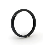 Bates Style Headlamp Trim Ring. 4 1/2". Gloss Black Headlamp Trim Rings Mcs