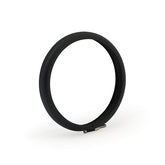 Bates Style Headlamp Trim Ring. 4 1/2". Black Wrinkle Headlamp Trim Rings Mcs