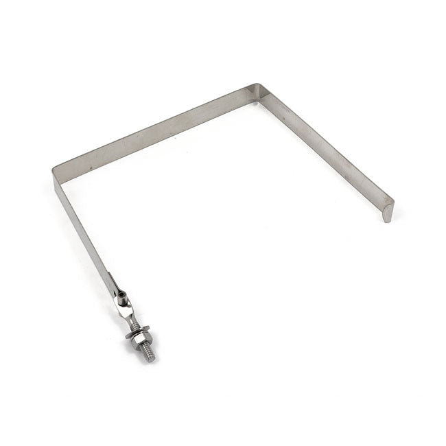Battery Hold Down Strap. Polished Stainless Battery Straps Mcs
