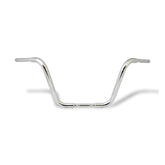 1 1/4" Buffalo Apehangers, 12" High, Chrome Handlebars Mcs