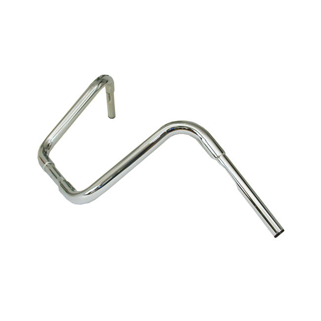 1 1/4" Buffalo Apehangers, 12" High, Chrome Handlebars Mcs