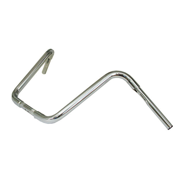 1 1/4" Buffalo Apehangers, 14" High, Chrome Handlebars Mcs