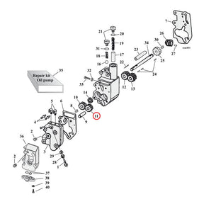 Jims oil pump gear, idle OIL PUMPS GEARS Jims