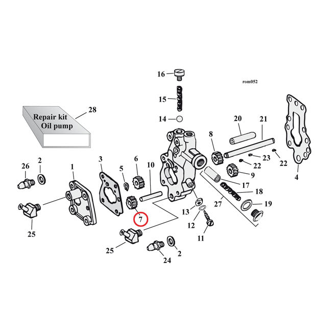 Jims oil pump gear, idle OIL PUMPS GEARS Jims