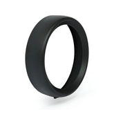 Recessed Trim Ring. 7" Headlamp. Black Headlamp Trim Rings Mcs