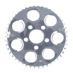 530 chain conversion rear sprocket 46t. Chrome CHAIN CONVERSION REAR SPROCKETS Mcs