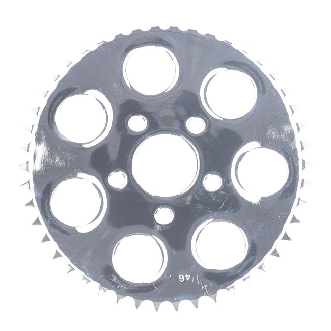 530 chain conversion rear sprocket 46t. Chrome CHAIN CONVERSION REAR SPROCKETS Mcs
