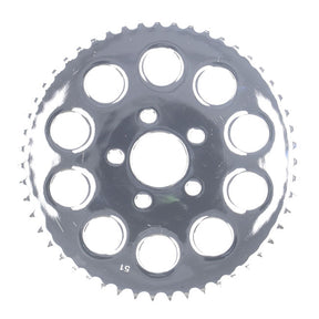 Chain conversion rear sprocket 51t. Chrome CHAIN CONVERSION REAR SPROCKETS Mcs