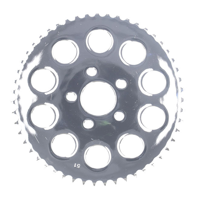 Chain conversion rear sprocket 51t. Chrome CHAIN CONVERSION REAR SPROCKETS Mcs