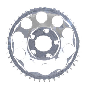 Rear Sprocket, Chrome. 47t Sprockets Rear Wheel Mcs