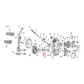 Gzp Bushing Set Kickstrt Shaft #33288 37 Kickstart Parts Jims