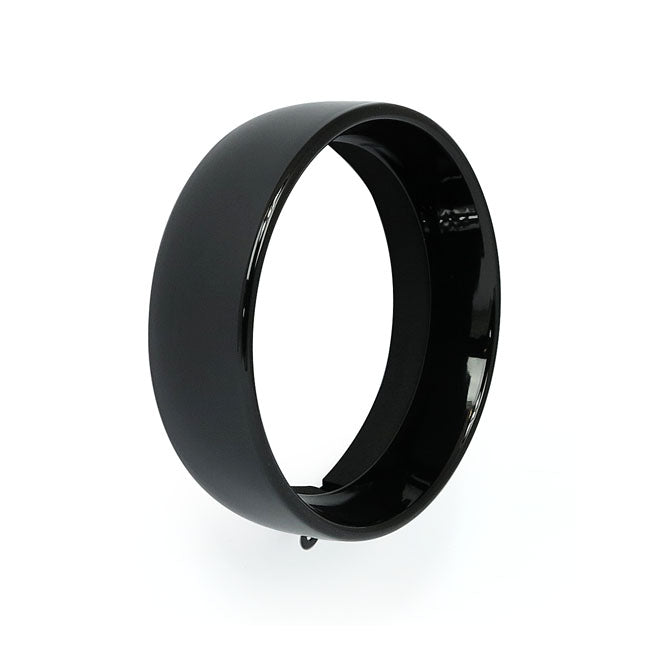 Recessed Trim Ring. 5 3/4" Headlamp. Gloss Black Headlamp Trim Rings Mcs