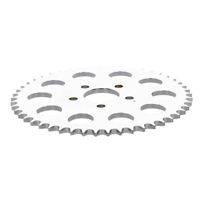 Rear Sprocket, Chrome. 49t Sprockets Rear Wheel Mcs