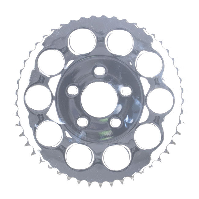 Rear Sprocket, Chrome. 49t Sprockets Rear Wheel Mcs