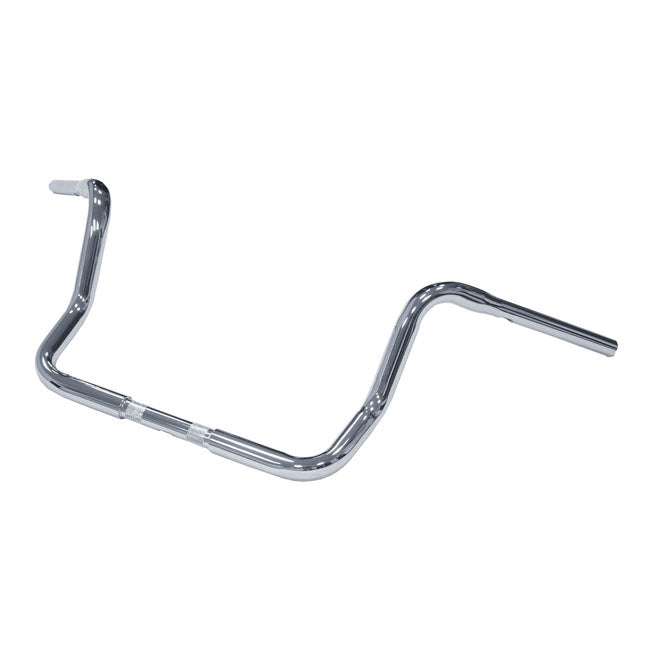 1 1/4" Dresser Apehanger, 11" Rise, Chrome Handlebars Mcs