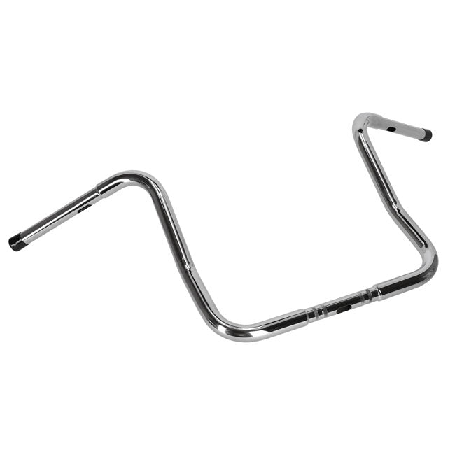 30mm Dresser Apehanger, 14" Rise, Chrome Handlebars Mcs