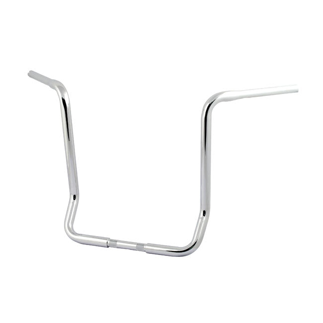 1 1/4" Dresser Apehanger, 19" Rise, Chrome Handlebars Mcs