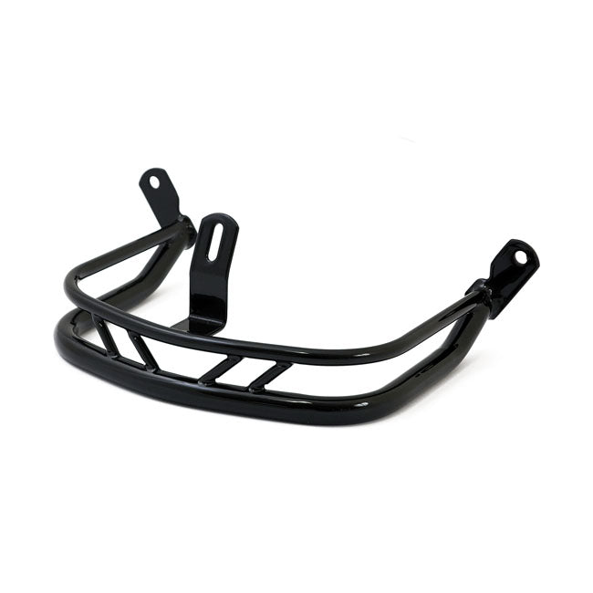 Touring Fender Rail, Rear. Black Fender Rails Mcs