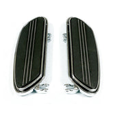 Runway Rider Floorboards, 1" Extended. Chrome Floorboards Mcs