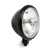 Bates Style 5 3/4" Prismic H4 Headlamp. Black Headlamps Mcs