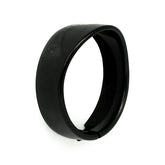 Recessed Trim Ring With Visor. 5 3/4" Headlamp. Black Headlamp Trim Rings Mcs