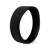 Recessed Trim Ring With Visor. 7" Headlamp. Black Wrinkle Headlamp Trim Rings Mcs