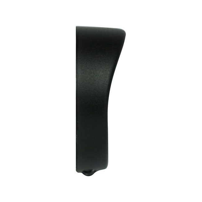 Recessed Trim Rings With Visor. Turn Signals. Black Wrinkle Headlamp Trim Rings Mcs