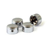 Head bolt cover kit. Smooth, chrome HEAD BOLT COVERS Mcs