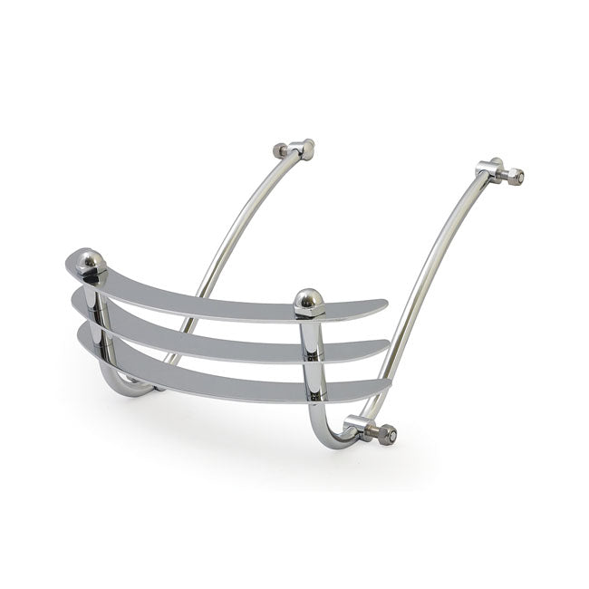 Front Fender Rail ''Cheese Grater''. Chrome Fender Rails Mcs