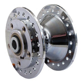 Front Wheel Hub, 73 83 Fx/Xl. Chrome Plated Wheel Hubs Mcs