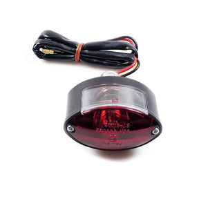 Mini Cateye Taillight. Black Taillights Mcs
