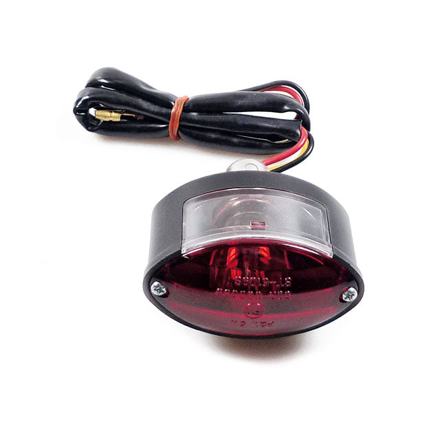 Mini Cateye Taillight. Black Taillights Mcs