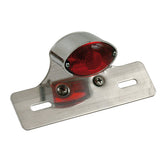 Mini Catye Taillight. Chrome. Aluminum Bracket Taillights Mcs
