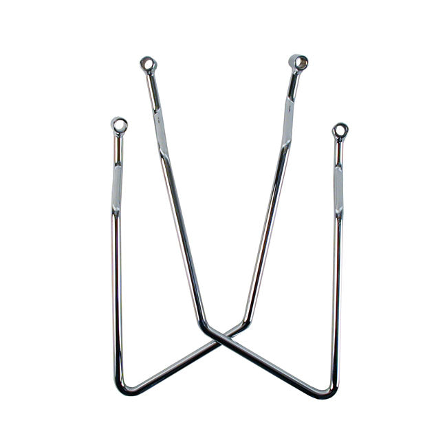 Saddlebag Support Kit. Chrome Saddlebags Support Kits Mcs