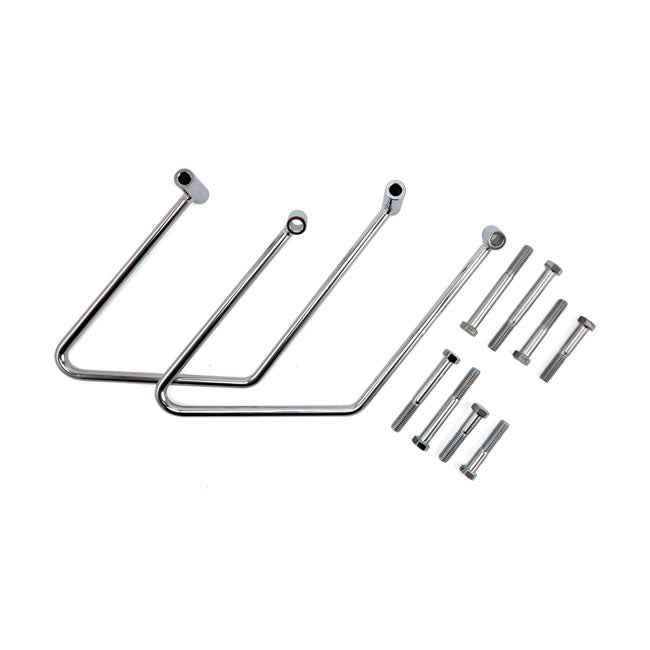 Saddlebag Support Kit. Chrome Saddlebags Support Kits Mcs