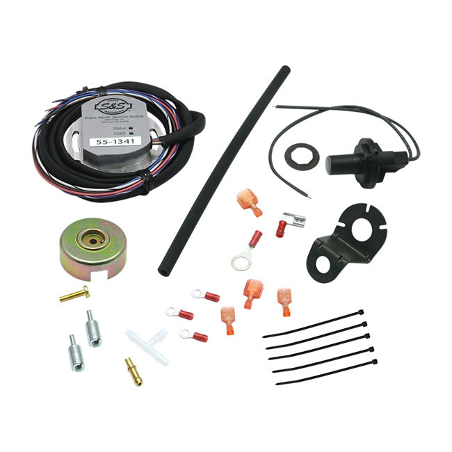 S&S, Super Stock single fire ignition kit. 93" S&S Shovel IGNITION KITS S&S