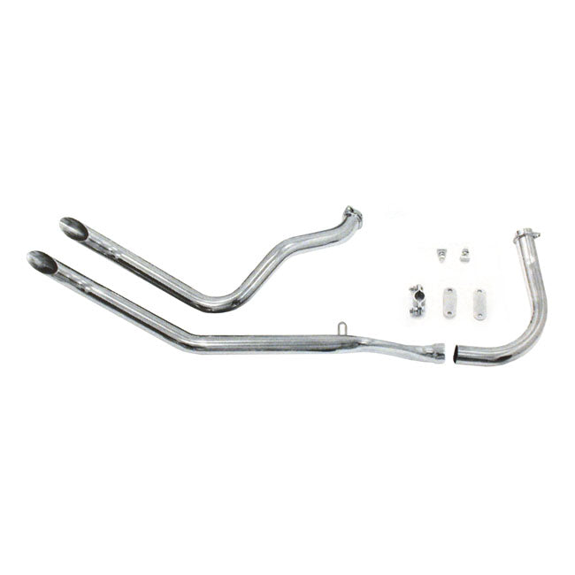 Paughco, Upswept head pipes - Gooseneck. over Transmission HEADPIPES Paughco