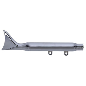 Paughco, Replacement muffler. Fishtail. Chrome EXHAUST SLIP-ONS AND MUFFLERS Paughco
